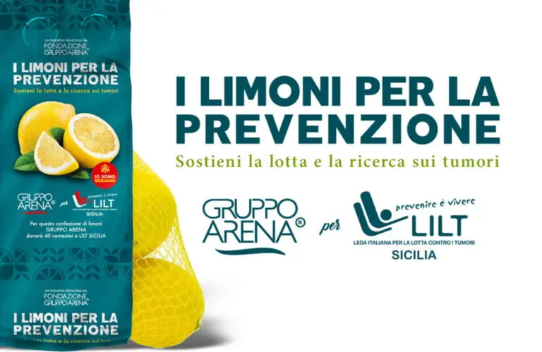 Scopri di più sull'articolo Fondazione Gruppo Arena a sostegno di LILT Sicilia, con i limoni per la prevenzione.