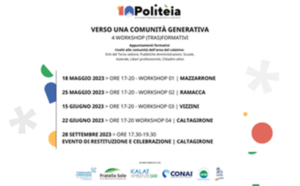 Scopri di più sull'articolo Progetto Politèia: 4 Workshop Formativi per le comunità di Caltagirone, Mazzarrone, Ramacca e Vizzini