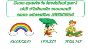 Scopri di più sull'articolo Caltagirone, nidi d’infanzia comunali: iscrizioni entro il 15 maggio. Open day, su prenotazione telefonica, oggi pomeriggio e martedì 9 maggio